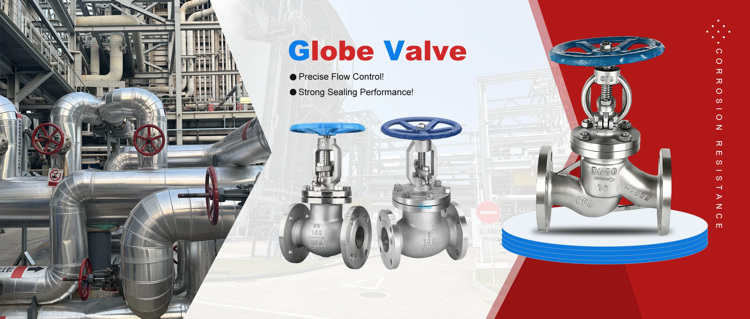 រោងចក្រ Direct Globe Valve នៅ Huadu រោងចក្រ Direct Globe Valve នៅ Huadu