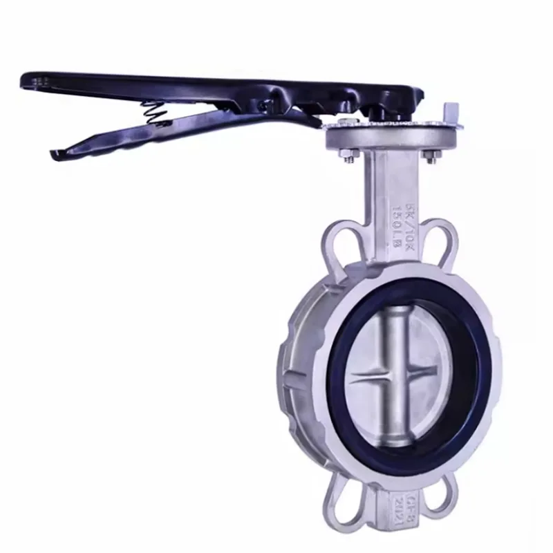 Wafer Butterfly Valve ដោយដៃ